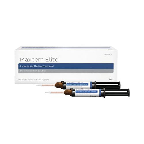 Kerr Dental 34418 Maxcem Elite Universal Resin Cement Bulk Kit 4/Pk 5 Gm EXP May 2023 Kerr Dental 34418 Maxcem Elite Universal Resin Cement Bulk Kit 4/Pk 5 Gm EXP May 2023
